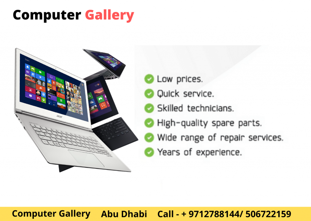 laptop service Abu Dhabi