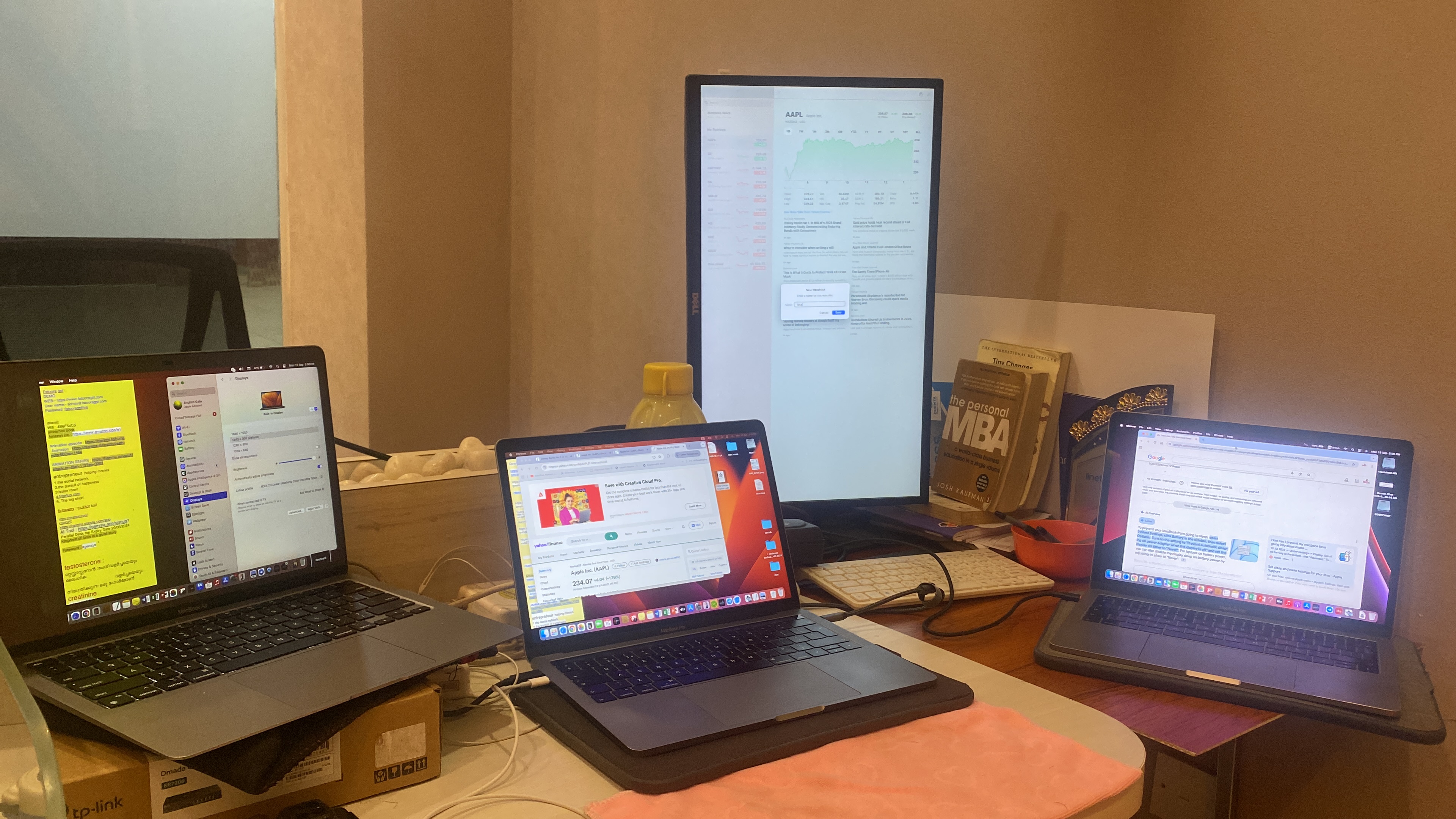 Apple computer service work in Abu Dhabi